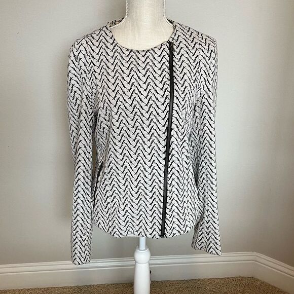 41 Hawthorn Motorcycle Jacket Asymmetrical Zipper Size Medium - Picture 1 of 3